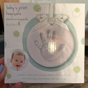 Brand New: baby print keepsake